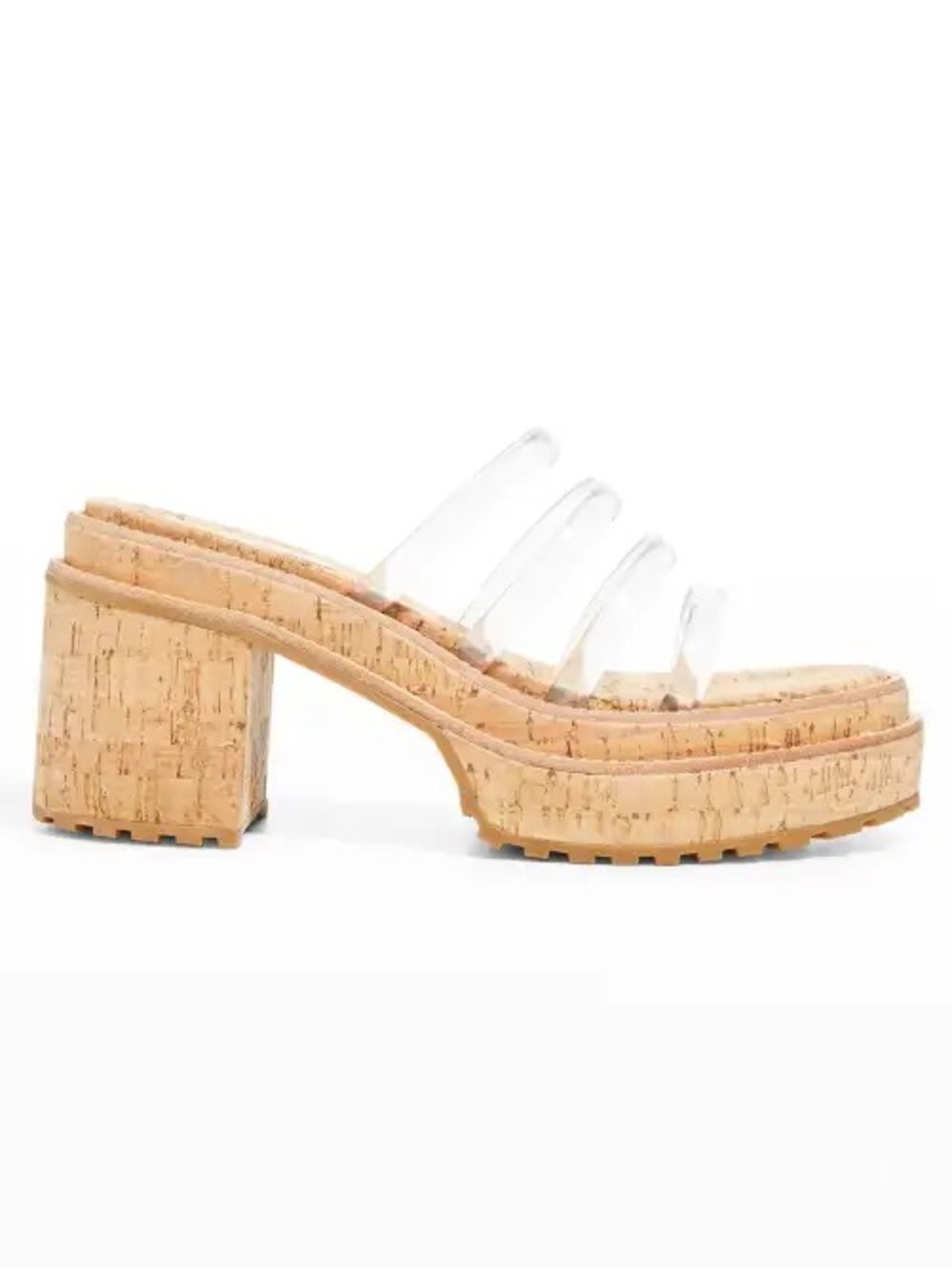CULT GAIA ❤️🔥 SEV CLEAR PLATFORM SANDAL NWT SIZE 9.5 - Picture 8 of 8